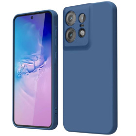 Чохли, бампера Чехлы, бампера ^/--/^ Чохол Fiji Full Soft Premium для Motorola Edge 50 Pro протиударний бампер з мікрофіброю Dark Blue ^_^^^ Чехол Fiji Full Soft Premium для Motorola Edge 50 Pro противоударный бампер с микрофиброй Dark Blue - фото фото фото
