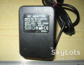 Адаптери Адаптеры ^/--/^ (603187) Рідкість! Брендовий БЖ DVE DV-2190 /--/ CUP 21 /--/ V 900 /--/ mA 3 /--/ pin для ZYXEL U-336 /--/ E. Робочий. Майстрам! Без   резерву! ^_^^^ (603187) Редкость! Брендовый БЖ DVE DV-2190 /--/ CUP 21 /--/ V 900 /--/ mA 3 /--/ pin для ZYXEL U-336 /--/ E. Рабочий. Мастерам! Без резерва! - фото фото фото