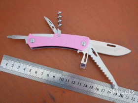 Ножі, мультітули Ножи, мультитулы ^/--/^ FREETIGER Multifunction Multi-Tool, Pink glass fiber, 440, Outdoor, EDC - фото фото фото