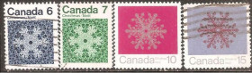 Північна Америка Северная Америка ^/--/^ Канада 1971 Sc.554-557 used ПОЛНАЯ серия ^_^^^ Канада 1971 Sc.554-557 used - фото фото фото