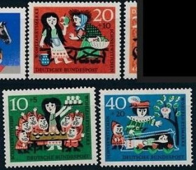 Інше Другое ^/--/^ ФРГ Сказки Белоснежка и семь гномов  1962 ^_^^^ ФРН Казки Білосніжка і сім гномів 1962 - фото фото фото