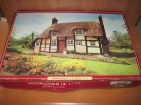 Пазли, мозаїки Пазлы, мозаики ^/--/^ Винтажные пазлы &amp;quot;Waddingtons&amp;quot; 1500 шт. &amp;quot;Thatched Cottage. England&amp;quot; некомплект. ^_^^^ Гвинтажні пазли &amp;quot;Waddingtons &amp;quot; 1500 шт. &amp;quot;Thatched Cottage. England&amp;quot; некомплект. - фото фото фото