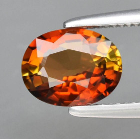 Турмалін Турмалин ^/--/^ Турмалин 0,78 Ct 6,8 /--/ x /--/ 5,3 мм VVS ^_^^^ Турмалін 0,78 Ct 6,8 /--/ x /--/ 5,3 мм VVS - фото фото фото