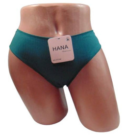 Труси Трусы ^/--/^ Трусы бразилиана хлопок рубчик Hana 57248 L-XL зеленые ^_^^^ Труси бразиліана бавовна рубчик Hana 57248 L-XL зелені - фото фото фото