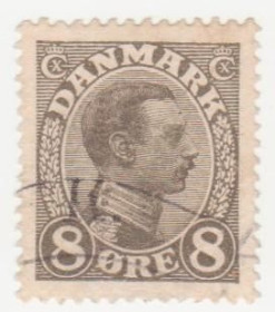 Скандинавія Скандинавия ^/--/^ Дания 1918 г..№ 101 гашеная ^_^^^ Данія 1918 р. No 101 гашена - фото фото фото