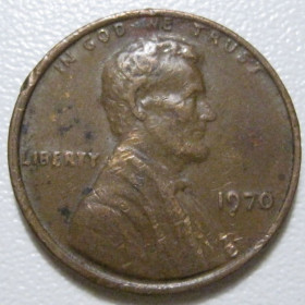 Обігові Обиходные ^/--/^ США 1 цент 1970 року #39993 ^_^^^ США 1 цент 1970 года #39993 - фото фото фото