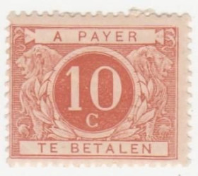 Бенілюкс Бенилюкс ^/--/^ Бельгия   (Доплатные ) 1895  г. № 4 * ^_^^^ Бельгія (Доплатні) 1895 р. No 4 * - фото фото фото