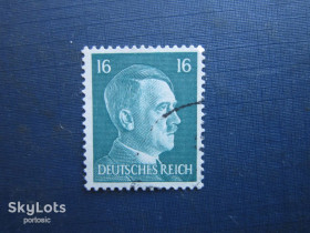 Третій Рейх (-) Третий Рейх (-) ^/--/^ Марка Німеччина Рейх 1941 стандарт Гітлер 16 пф гаш КЦ 2.5 $ ^_^^^ Марка Германия Рейх 1941 стандарт Гитлер 16 пф гаш КЦ 2. 5 $ - фото фото фото