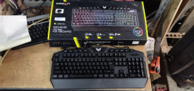 Клавіатури Клавиатуры ^/--/^ Игровая клавиатура с подсветкой Crown CMGK-404 USB № 22121204 ^_^^^ Ігрова клавіатура з підсвічуванням Crown CMGK-404 USB No 22121204 - фото фото фото