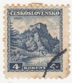 Чехословаччина Чехословакия ^/--/^ Чехословакия   1932 г № 302 гашеная ^_^^^ Чехословаччина 1932 р. No 302 гашена - фото фото фото