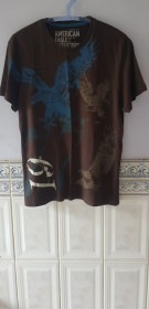 Футболки, майки Футболки, майки ^/--/^ Футболка &amp;quot;American Eagle&amp;quot;   (100% cotton, L, Dominican Republic) ^_^^^ Футболка &amp;quot;American Eagle&amp;quot; (100% cotton, L, Dominican Republic) - фото фото фото