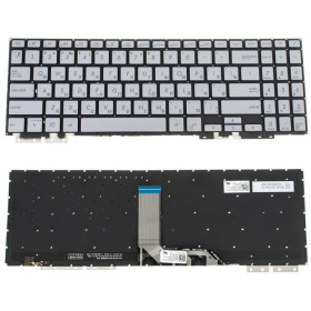 Клавіатури Клавиатуры ^/--/^ Клавиатура для ноутбука ASUS (UX /--/ 562 series) rus, silver, без фрейма, подсветка клавиш ^_^^^ Клавіатура для ноутбука ASUS (UX /--/ 562 series) rus, silver, без фрейму, підсвічування клавіш - фото фото фото