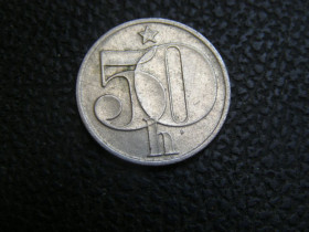 Чехословаччина Чехословакия ^/--/^ 50 геллеров Чехословакия 1989 г ^_^^^ 50 геллерів Чехословаччина 1989 - фото фото фото