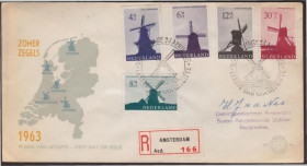 Європа Европа ^/--/^ Нидерланды 1963 ВЕТРЯНЫЕ МЕЛЬНИЦЫ ЭНЕРГОСБЕРЕЖЕНИЕ РЕСУРСЫ ЭНЕРГИЯ ВЕТРА КПД Mi.794-798 EUR 20.-!!! ^_^^^ Нідерланди 1963 ВЕТРЯНІ МЕЛЬНИЦІ ЕНЕРГОЗБЕРЕЖЕННЯ РЕСУРСИ ЕНЕРГІЯ ВІтру ККД Mi.794-798 EUR 20.-! ! - фото фото фото