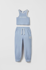 Набори, комплекти Наборы, комплекты ^/--/^ Костюм: топ и штаны Zara. ^_^^^ Костюм: топ і штани Zara. - фото фото фото