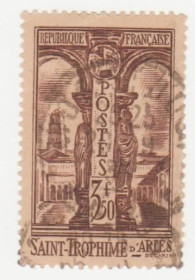 Франція Франция ^/--/^ Франция  1935  г. № 289  гашеная ^_^^^ Франція 1935 р. No 289 гашена - фото фото фото