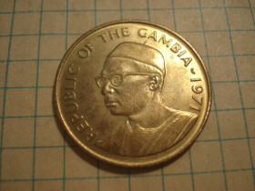 Гамбія Гамбия ^/--/^ 10 /--/ бутус 1971 /--/ Гамбія ^_^^^ 10 /--/ бутус 1971 /--/ Гамбия - фото фото фото