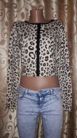 Кофти Кофты ^/--/^ Стильная трикотажная, леопардовая кофта new look ^_^^^ Стильна трикотажна, леопардова кофта new look - фото фото фото