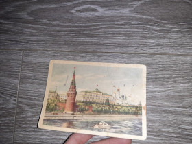СРСР СССР ^/--/^ Открытка СССР Москва  Кремль 1954 /--/ г. ^_^^^ Поштівка СРСР Москва Кремль 1954 /--/ р. - фото фото фото