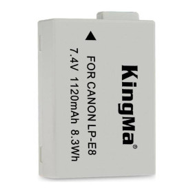 Акумулятори Аккумуляторы ^/--/^ Акумулятор для Canon LP-E /--/ 8 (KingMa) 1120 mAh - фото фото фото