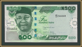 Нігерія Нигерия ^/--/^ Нигерия 500 найра 2025 P-48  (48 /--/ d) UNC ^_^^^ Нігерія 500 найра 2025 P-48 (48 /--/ d) UNC - фото фото фото