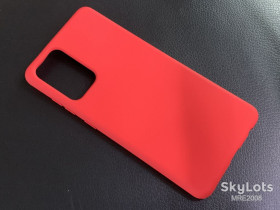 Чохли, бампера Чехлы, бампера ^/--/^ Чохол Silicone Cover для Samsung Galaxy A /--/ 72 A /--/ 725 red ^_^^^ Чехол Silicone Cover для Samsung Galaxy A /--/ 72 A /--/ 725 red - фото фото фото