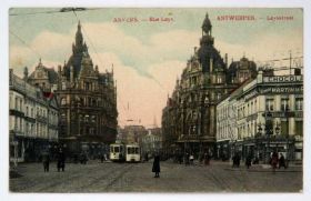 Іноземні Иностранные ^/--/^ Старая открытка, почтовая карточка Антверпен 1915 ^_^^^ Стара листівка, поштова картка Антверпен 1915 - фото фото фото