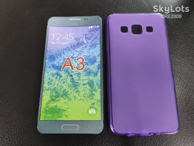 Чохли, бампера Чехлы, бампера ^/--/^ Чехол силиконовый для Samsung Galaxy A /--/ 3 2015 A /--/ 300 violet ^_^^^ Чехол силіконовий для Samsung Galaxy A /--/ 3 2015 A /--/ 300 violet - фото фото фото