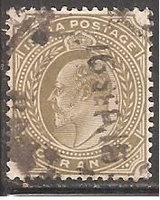 Індія Индия ^/--/^ Бр.Индия 1903 Sc.66 гаш. ^_^^^ Бр.Індія 1903 Sc.66 гаш. - фото фото фото