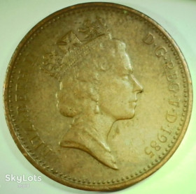 Єлизавета II (після ) Елизавета II (после ) ^/--/^ Великобритания 1 пенни, 1985 №129 ^_^^^ Велика Британія 1 пенні, 1985 No 129 - фото фото фото