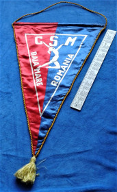 Вимпели, кубки Вымпелы, кубки ^/--/^ ZN Вимпел CSM Baia Mare Romania, гімнастика ^_^^^ ZN Вымпел CSM Baia Mare Romania, гимнастика - фото фото фото