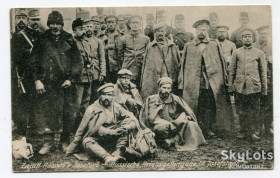 Іноземні Иностранные ^/--/^ Поштівка російські полонені в Йозефові 1915, ПСВ. ^_^^^ Почтовка русские пленные в Йозефе 1915, ПСВ. - фото фото фото