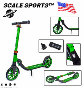 Самокати Самокаты ^/--/^ Двухколесный Самокат Scale Sports SS-17 Зеленый (1592133102) ^_^^^ Двоколісний Самокат Scale Sports SS-17 Зелений (1592133102) - фото фото фото