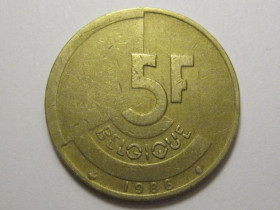 Бельгія Бельгия ^/--/^ Бельгия 5 франков 1986 года BELGIQUE 3 /--/ П /--/ 719 ^_^^^ Бельгія 5 франків 1986 року BELGIQUE 3 /--/ П /--/ 719 - фото фото фото