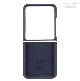 Чохли, бампера Чехлы, бампера ^/--/^ Чохол Foldables Silicone Cover Lakshmi  (AAA) для Samsung Galaxy Z Flip /--/ 7  (Темно-синій / Midnight blue ^_^^^ Чехол Foldables Silicone Cover Lakshmi (AAA) для Samsung Galaxy Z Flip /--/ 7 (Темно-синий / Midnight blue - фото фото фото