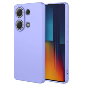 Чохли, бампера Чехлы, бампера ^/--/^ Чохол Fiji Full Soft Premium для Xiaomi Redmi Note 13 протиударний бампер з мікрофіброю Lilac ^_^^^ Чехол Fiji Full Soft Premium для Xiaomi Redmi Note 13 противоударный бампер с микрофиброй Lilac - фото фото фото