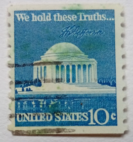 Північна Америка Северная Америка ^/--/^ США 1973 Мемориал Джефферсону, гашеная ^_^^^ 1973 Меморіал Джефферсону, гашена - фото фото фото