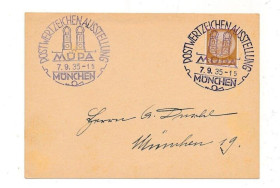 Інше Другое ^/--/^ Германия Третий Рейх ПК с СГ п/п Филвыставка в Мюнхене 1935 ^_^^^ Німеччина Третій Рейх ПК з СГ п/п Філвиставка в Мюнхені 1935 - фото фото фото