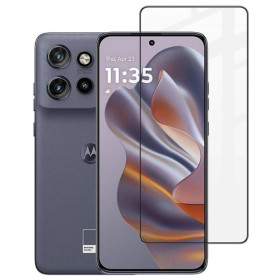 Чохли, бампера Чехлы, бампера ^/--/^ Захисне скло Fiji Premium для Motorola Edge 50 Neo повне проклеювання Anti-Static чорний ^_^^^ Защитное стекло Fiji Premium для Motorola Edge 50 Neo полное проклеивание Anti-Static черный - фото фото фото