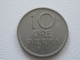 Швеція Швеция ^/--/^ Швеция 10 эре 1970 года #16653 ^_^^^ Швеція 10 ери 1970 року #16653 - фото фото фото