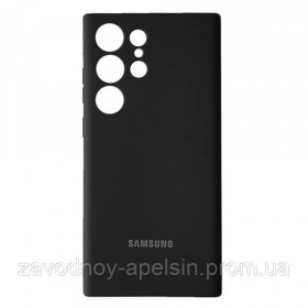 Чохли, бампера Чехлы, бампера ^/--/^ Samsung S /--/ 23 Ultra S /--/ 918 Чехол силиконовый Микрофибра (черный) ^_^^^ Samsung S /--/ 23 Ultra S /--/ 918 Чехол силіконовий Мікрофібра (чорний) - фото фото фото