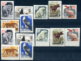 СРСР - СССР - ^/--/^ СССР. 1964 г. 100 лет МОСКОВСКОМУ ЗООПАРКУ. З/БЗ. MNH. ^_^^^ СРСР. 1964 р. 100 років Московському зоопарку. З/БЗ. MNH. - фото фото фото