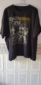 Футболки, майки Футболки, майки ^/--/^ Футболка &amp;quot;Iron Maiden&amp;quot;  (100% cotton, 2 /--/ XL) б/у ^_^^^ Футболка &amp;quot;Iron Maiden&amp;quot; (100% cotton, 2 /--/ XL) б/у - фото фото фото