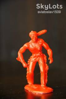 Фігурки, солдатики Фигурки, солдатики ^/--/^ индеец LINDE 70 /--/ мм Австрия ^_^^^ Індіанець LINDE 70 /--/ мм Австрія - фото фото фото
