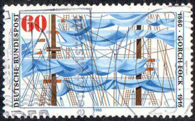 Інші країни Другие страны ^/--/^ ФРН 1980 - 100 років від дня народження Йоганна Кінау  (Гб) ^_^^^ ФРГ 1980 - 100 лет со дня рождения Иоганна Кинау (Гб) - фото фото фото