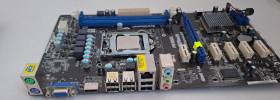 Материнські плати Материнские платы ^/--/^ Материнська плата ASRock H /--/ 61 /--/ DEL   (сокет 1155, Н /--/ 61 чіпсет)    (№32) ^_^^^ Материнская плата ASRock H /--/ 61 /--/ DEL (сокет 1155, Н /--/ 61 чипсет) (No /--/ 32) - фото фото фото