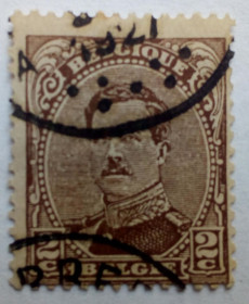 Бенілюкс Бенилюкс ^/--/^ Бельгия 1915 Король Альберт, 2 /--/ С, гашеная ^_^^^ Бельгія 1915 Король Альберт, 2 /--/ С, гашена - фото фото фото