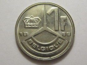 Бельгія Бельгия ^/--/^ Бельгия 1 франк 1989 года BELGIQUE 3 /--/ П /--/ 631 ^_^^^ Бельгія 1 франк 1989 BELGIQUE 3 /--/ П /--/ 631 - фото фото фото