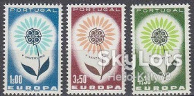 Португалія Португалия ^/--/^ Португалия 1964 Европа СЕРТ Mi 963-965 MNH ^_^^^ Португалія 1964 Європа СЕРТ Mi 963-965 MNH - фото фото фото