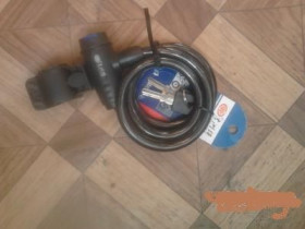 Інше Другое ^/--/^ Замок трос для велосипеда с держателем ^_^^^ Замок трос для велосипеда з держателем - фото фото фото